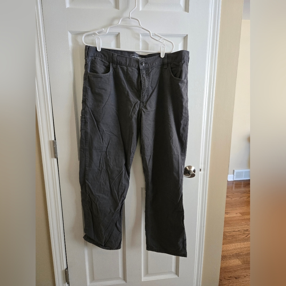 Carhartt Gray Pants with Logo
